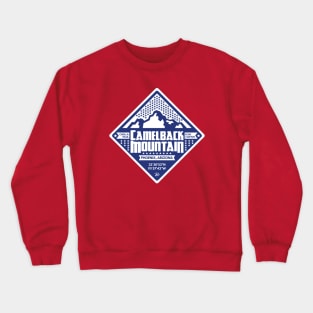 Camelback Mountain (Blue) - Americana Crewneck Sweatshirt